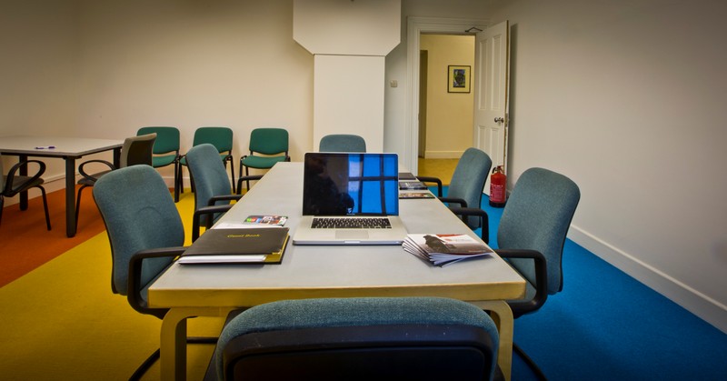 Meeting room, photo by Ken Coleman